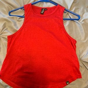 Vull Sport Womens dolphin hem tank top